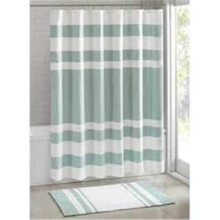 Madison Park Polyester Shower Curtain - Aqua MP70-1485